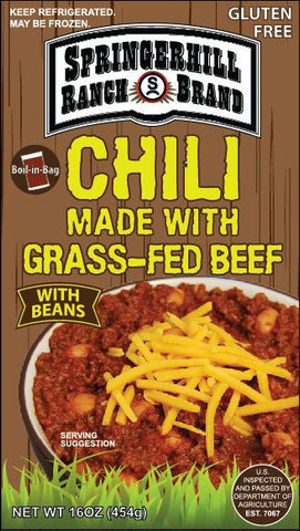 Grass Fed Beef Chili With Beans (16 oz.)